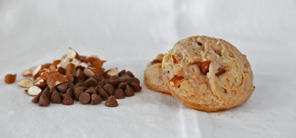 Cookies Chocolat au lait et amandes